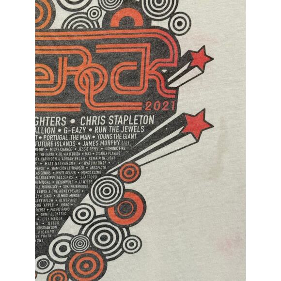 Bottle Rock 2021 Napa Valley Music Festival Tee Size L Bands Tee - Picture 15 of 15
